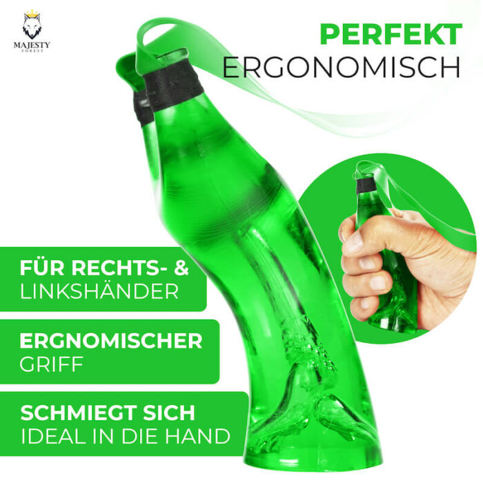 Resin Steinschleuder Grün ergonomischer Handgriff